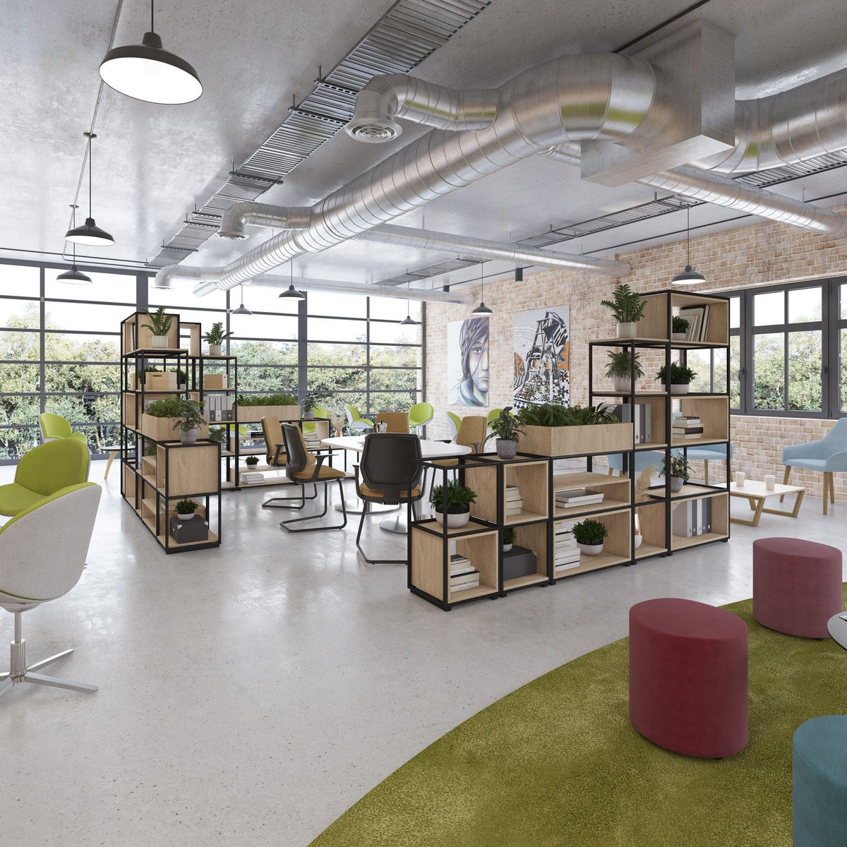 Bravo Flux Shelving Frame