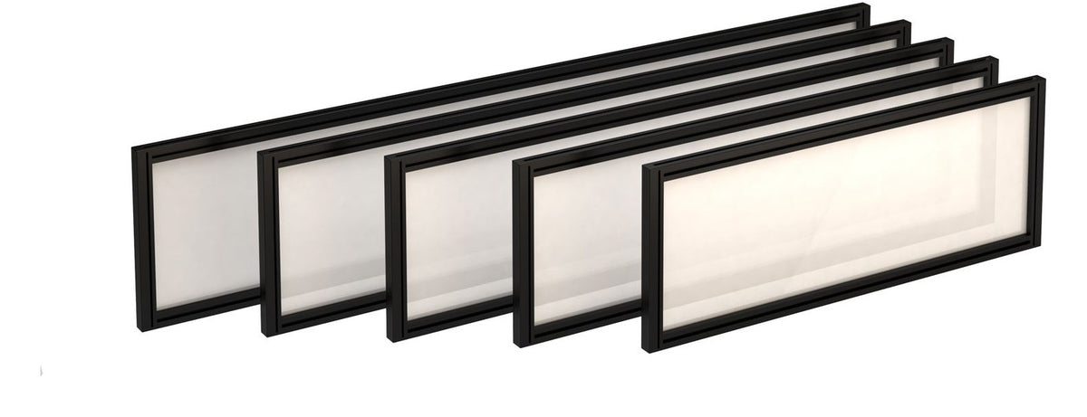 Bravo Glazed Acrylic Desktop Screen