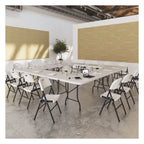 Bravo Hoya Folding Table, folded flat