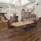 Bravo Radial Leg Boardroom Table