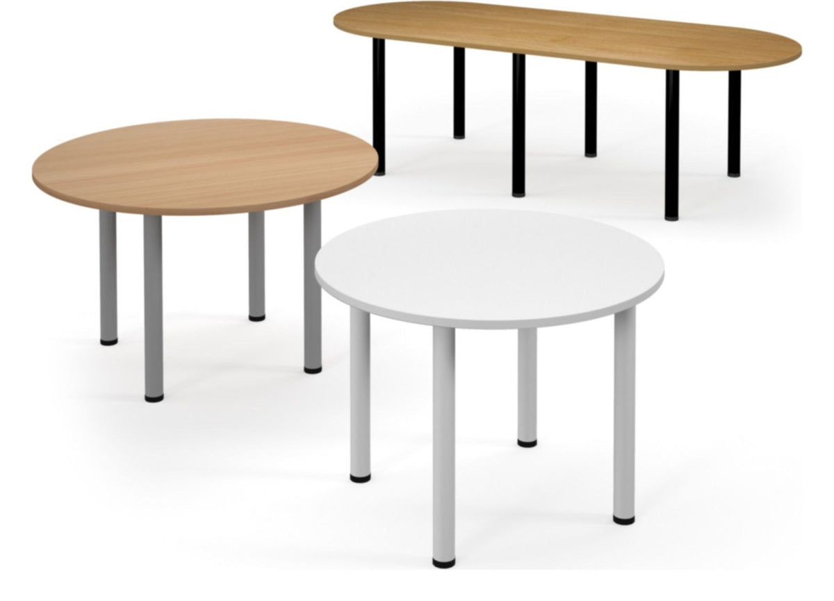 Bravo Radial Leg Boardroom Table