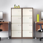 Bravo Steel Filing Cabinet 4 Drawer Deluxe