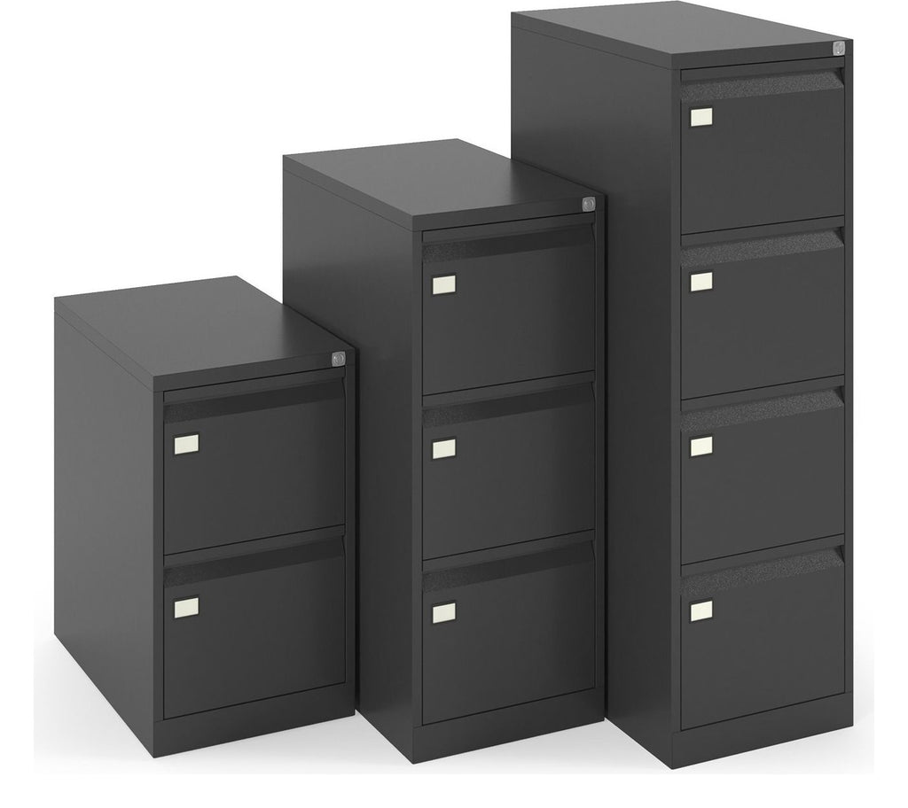Bravo Steel Filing Cabinet 4 Drawer Universal