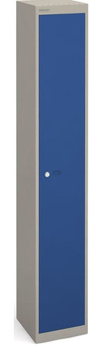 Bravo Steel Locker 1 Door 305mm in Blue