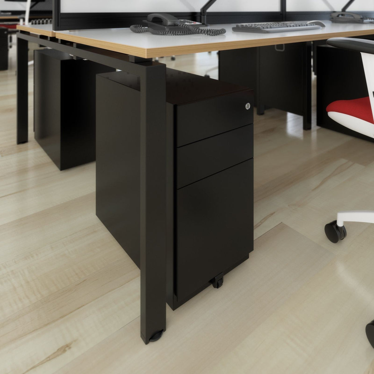 Bravo Steel Mobile Caddy Pedestal