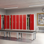 Bravo Steel Police Locker in place 1