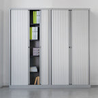 Bravo Steel Tambour Cupboard