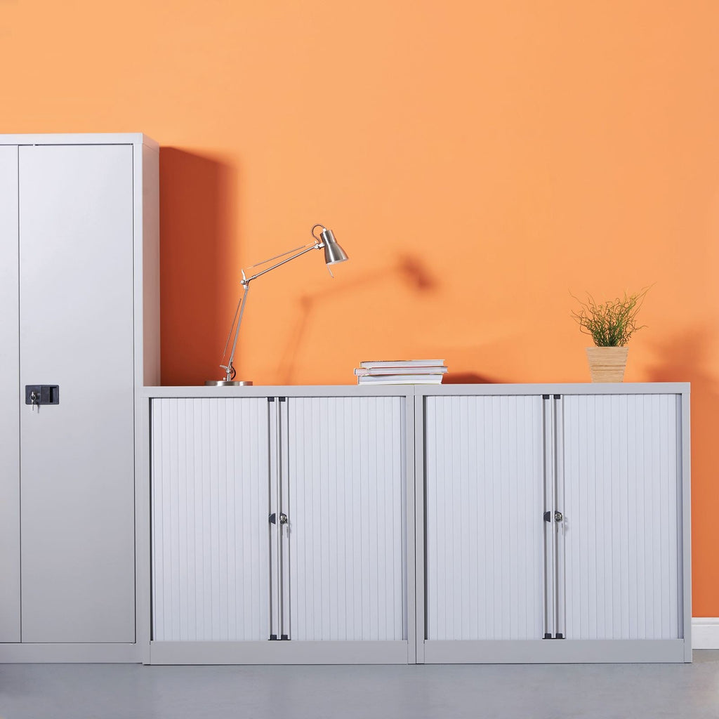 Bravo Steel Tambour Cupboard (Made to Order Colours)