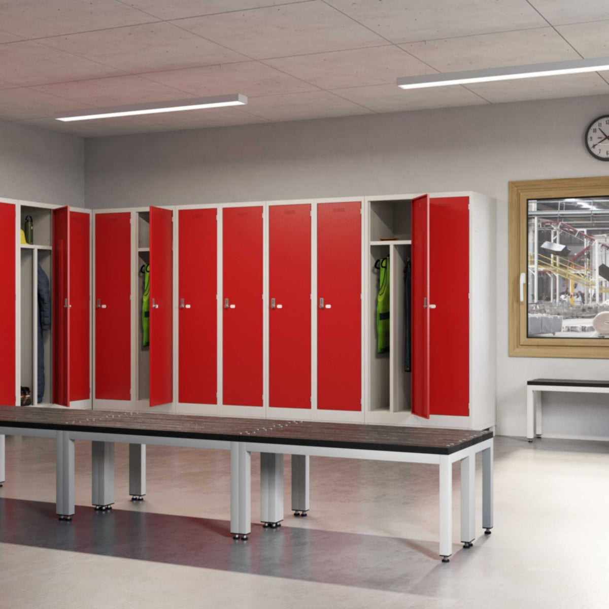 Bravo Steel Workwear Combi Locker (Made to Order Colours)