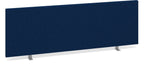 Bravo Straight Desktop Screen, Bespoke Fabric