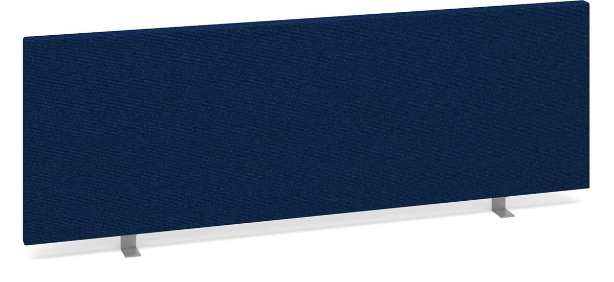 Bravo Straight Desktop Screen, Bespoke Fabric