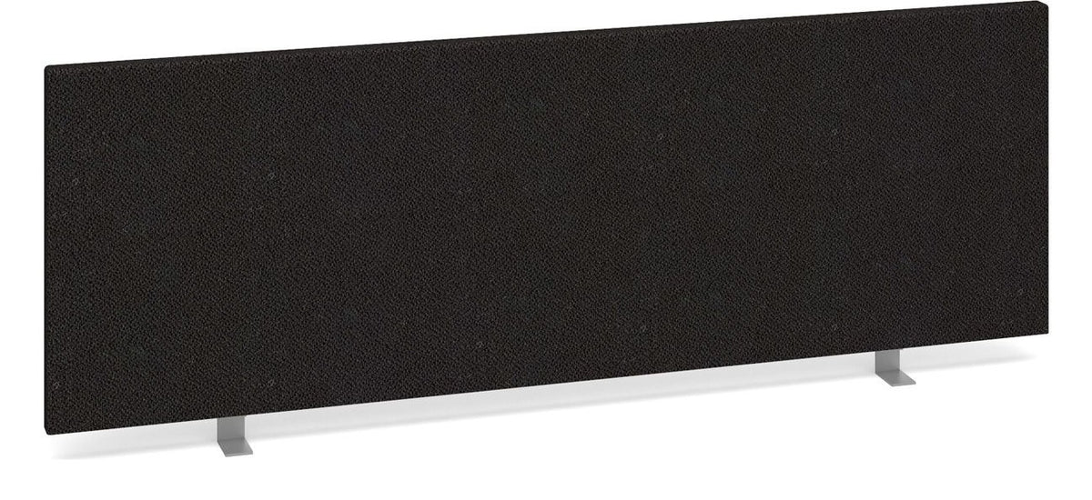 Bravo Straight Desktop Screen, Bespoke Fabric