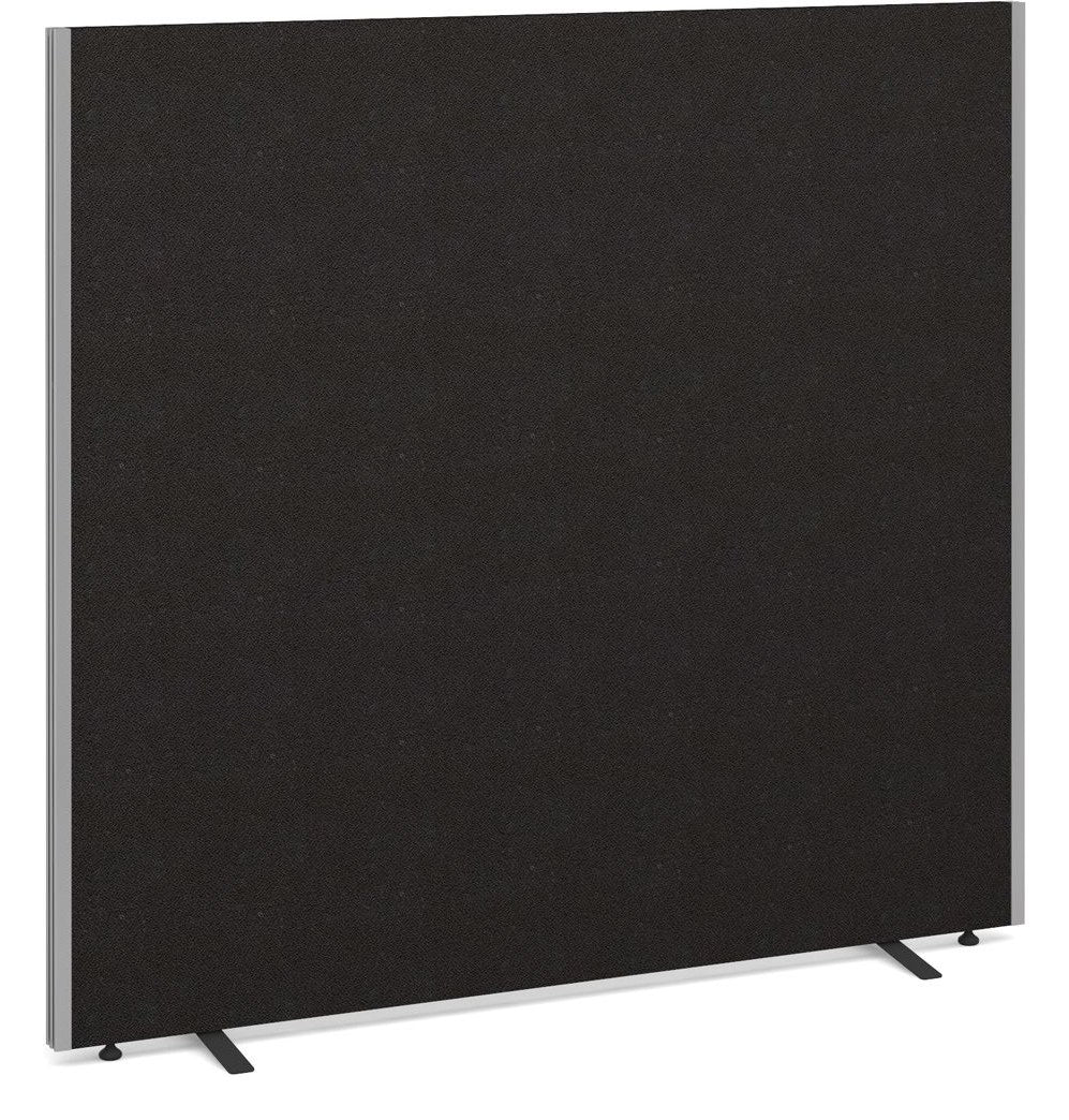 Bravo Straight Floor Standing Screen, Bespoke Fabric