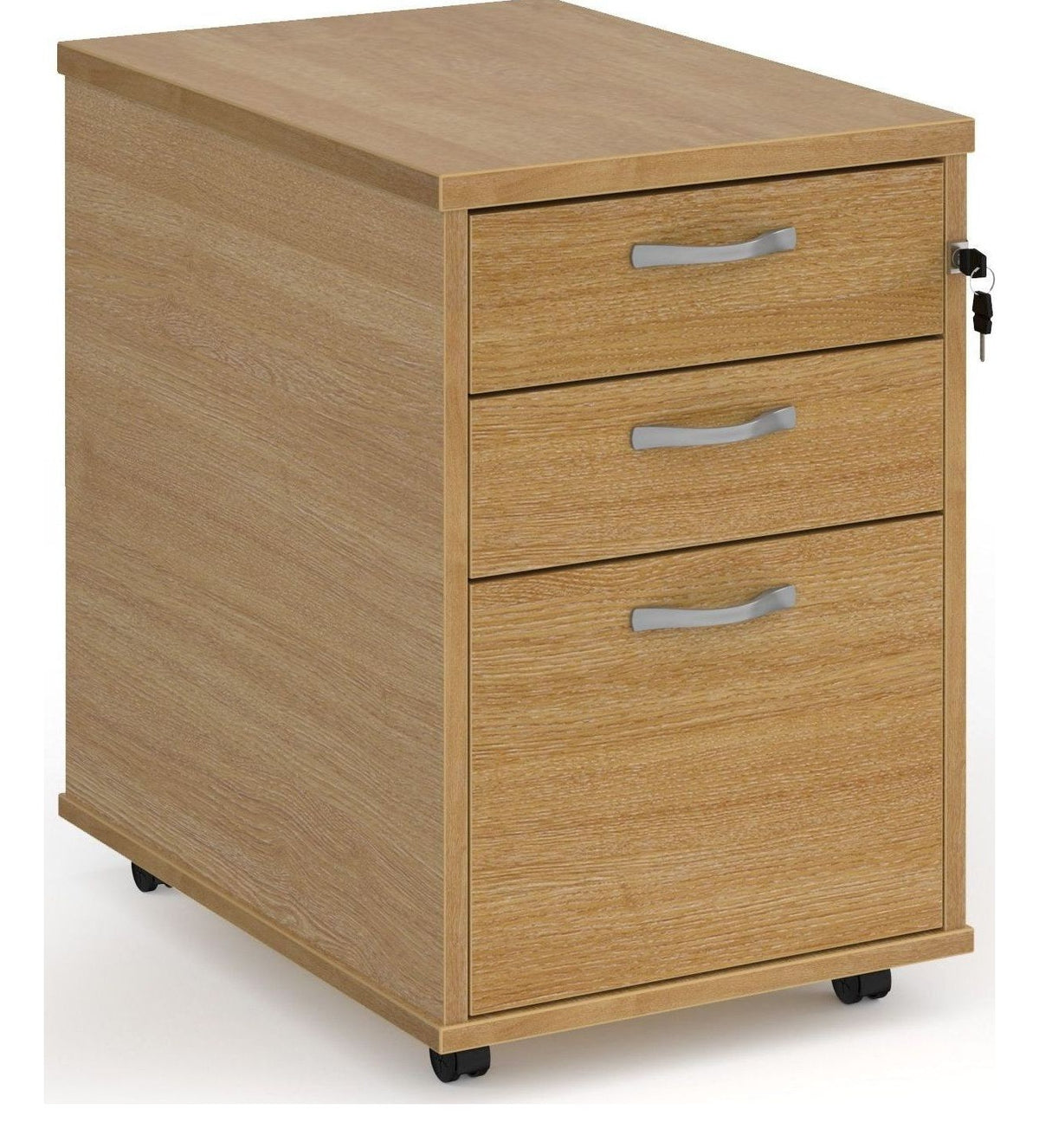 Bravo Universal Tall Mobile Pedestal 3 Drawer