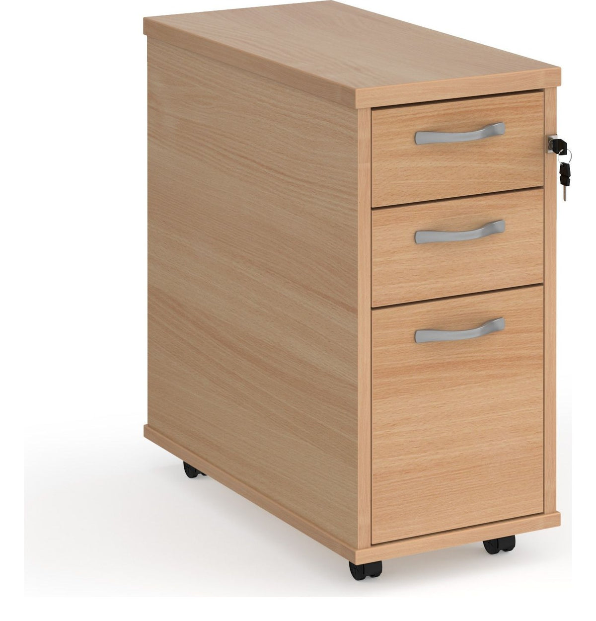 Bravo Universal Tall Mobile Pedestal 3 Drawer