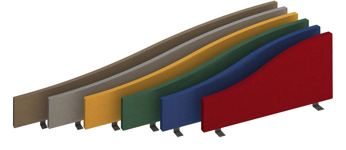 Bravo Wave Desktop Screen, Bespoke Fabric