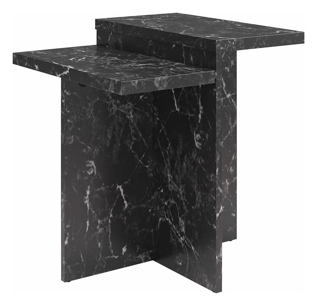 Brielle Accent Table Faux Marble