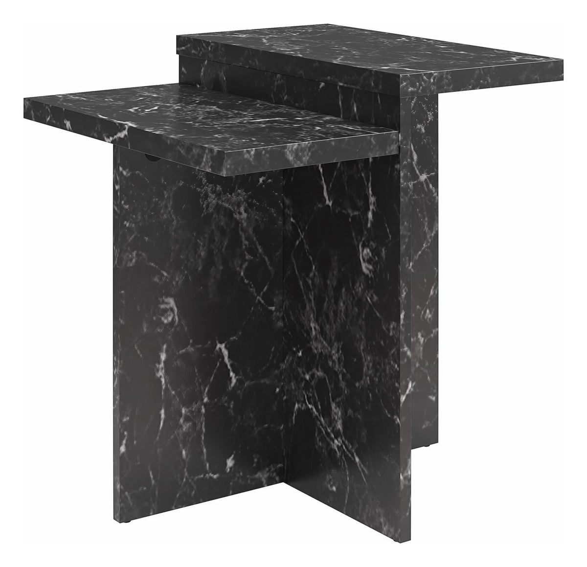 Brielle Accent Table Faux Marble