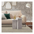 Brielle Accent Table Faux Marble, view 19