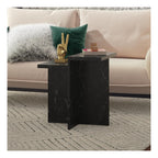 Brielle Accent Table Faux Marble, view 4
