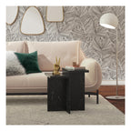 Brielle Accent Table Faux Marble, view 5