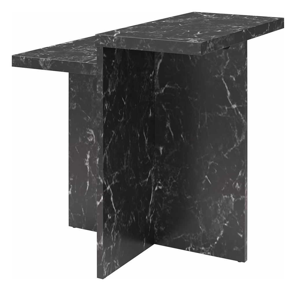 Brielle Accent Table Faux Marble, view 7