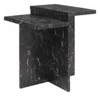 Brielle Accent Table Faux Marble, view 8