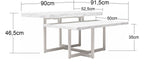 Brielle Coffee Table Faux Marble, view 2