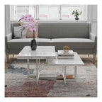 Brielle Coffee Table Faux Marble, view 4