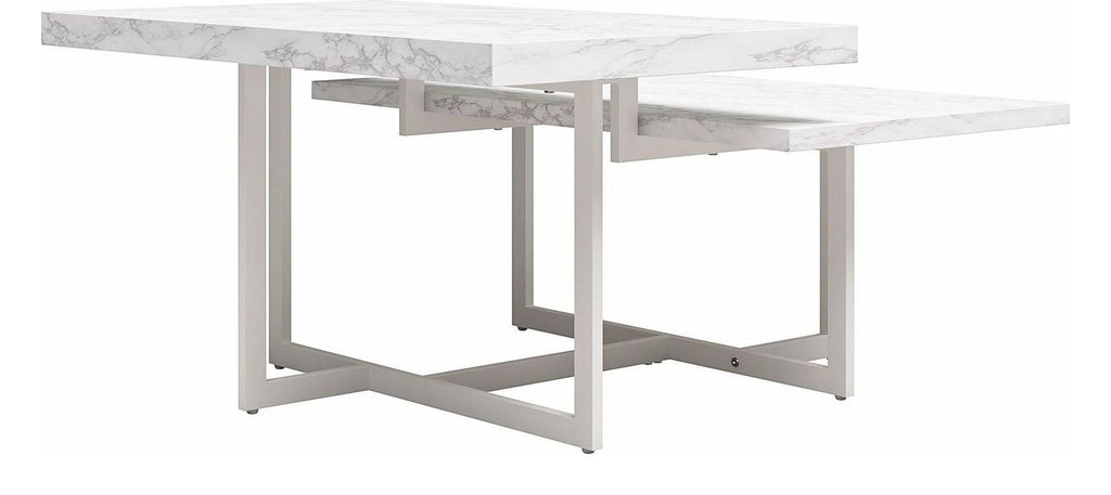 Brielle Coffee Table Faux Marble, view 7