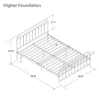 Bright Pop Metal Bed, Double, view 3