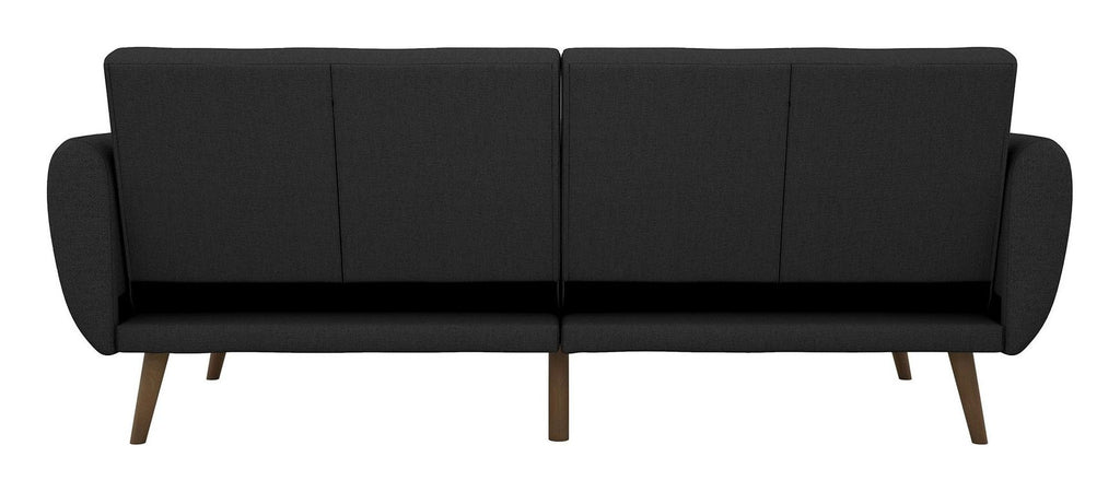 Brittany Sofa Bed Wooden Legs Linen, view 10