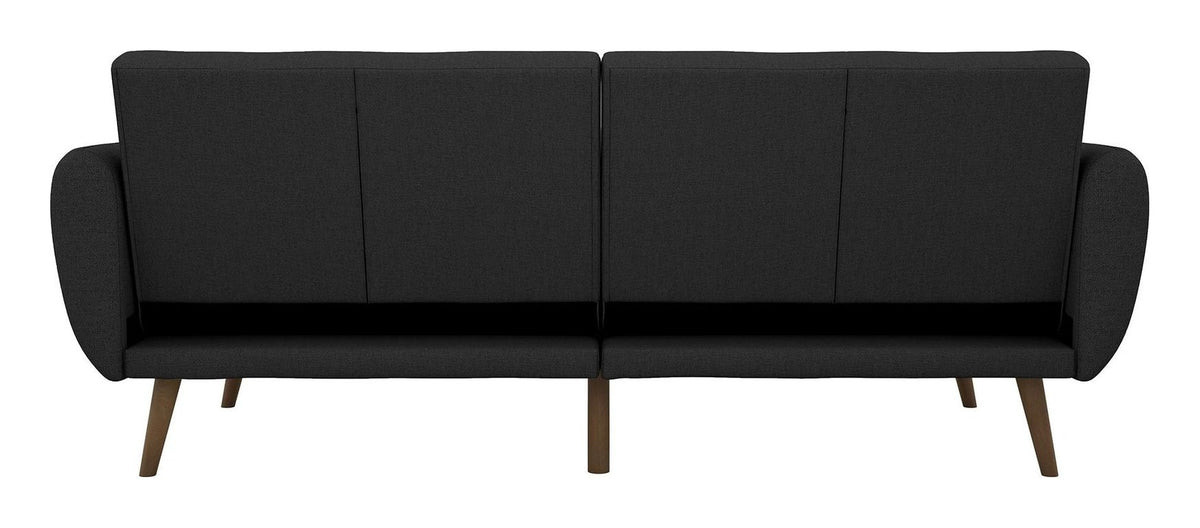 Brittany Sofa Bed Wooden Legs Linen, view 10