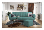 Brittany Sofa Bed Wooden Legs Linen, view 19