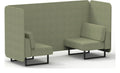 Brixworth bench booth, 2 seater, rivet burnish, no table