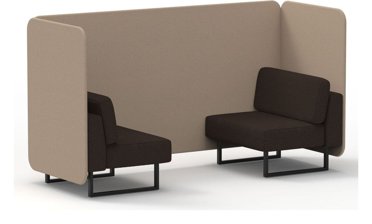 Brixworth bench booth, 2 seater, synergy affix, wed seats, no table