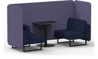 Brixworth bench booth, 2 seater, synergy order, alike seats, black table