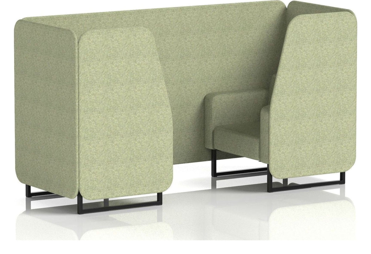 Brixworth booth, 2 seater, rivet burnish, no table