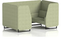 Brixworth booth, 4 seater, rivet burnish, no table