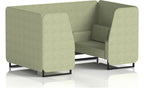 Brixworth booth, 4 seater, rivet burnish, no table