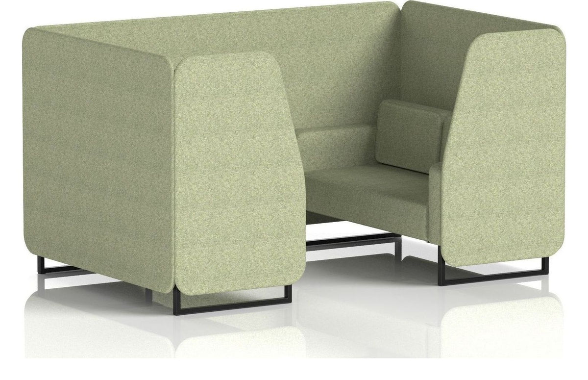 Brixworth booth, 4 seater, rivet burnish, no table