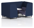 Brixworth booth, 4 seater, synergy alike, order seats, white table