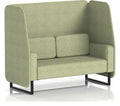 Brixworth open booth, 2 seater, rivet burnish