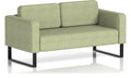 Brixworth sofa, 2 seater, rivet burnish