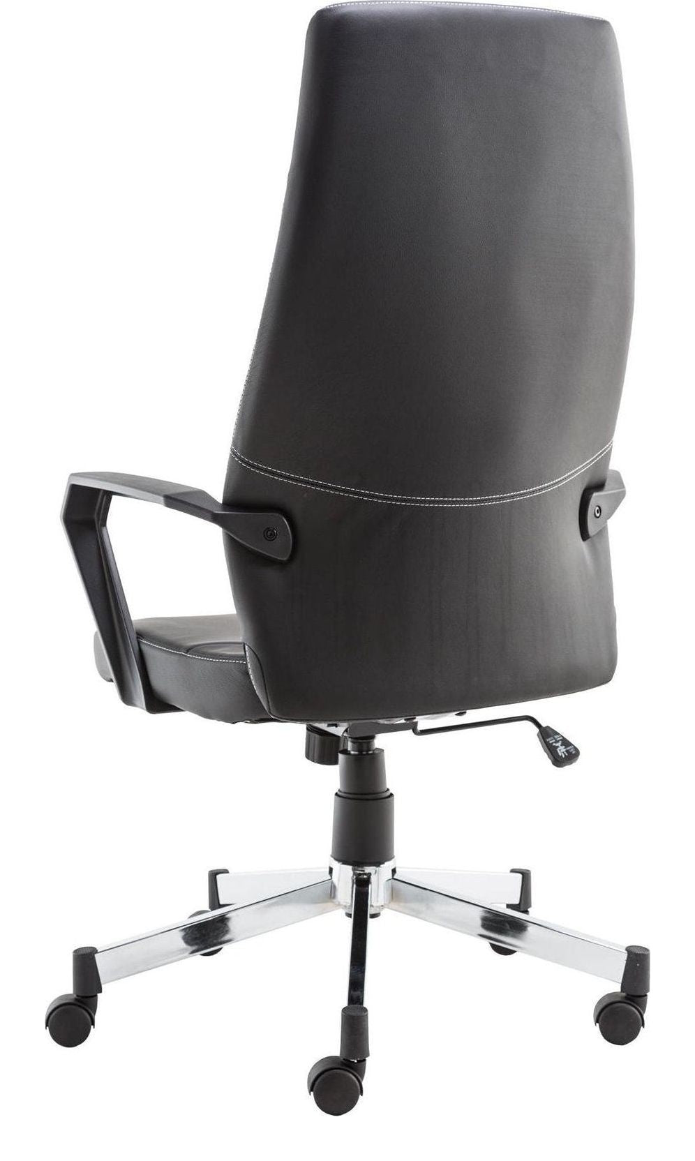 Brooklyn Designer Faux Leather High Back Chair, view 4