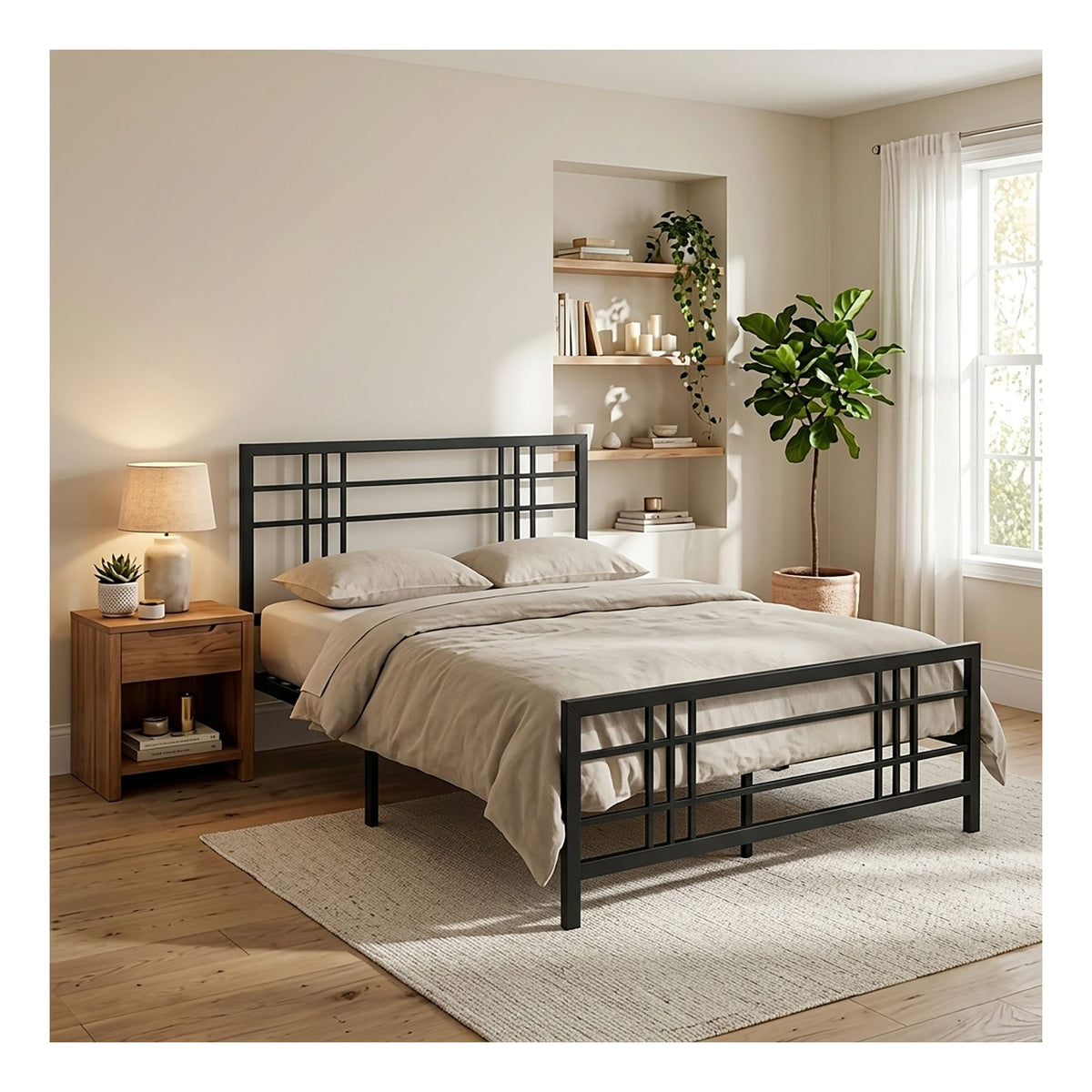 Burbank Metal Bed, view 17