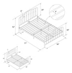 Bushwick Metal Bed, view 13