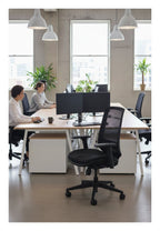Hood C19 Fabric and Mesh Ergonomic Office Chair, view 8