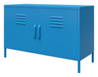 Cache 2 Door Metal Locker Accent Cabinet, view 5
