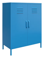 Cache 2 Door Metal Locker Storage Cabinet